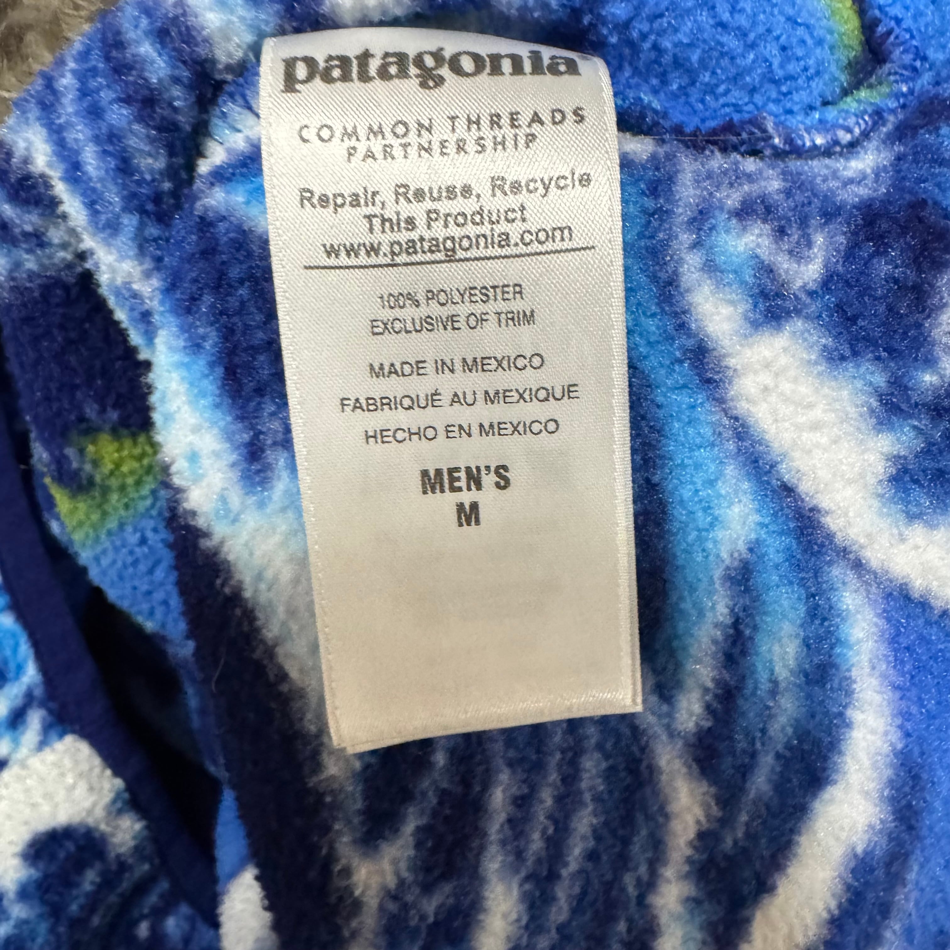 Patagonia パタゴニア シンチラスナップT 葛飾北斎 HOKUSAI S | 古着屋