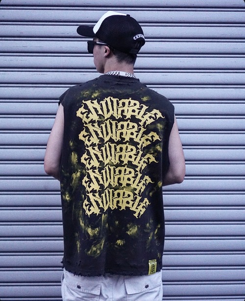 【Only One】3D Print Sleeveless  『SUMI』   No.008 【041】