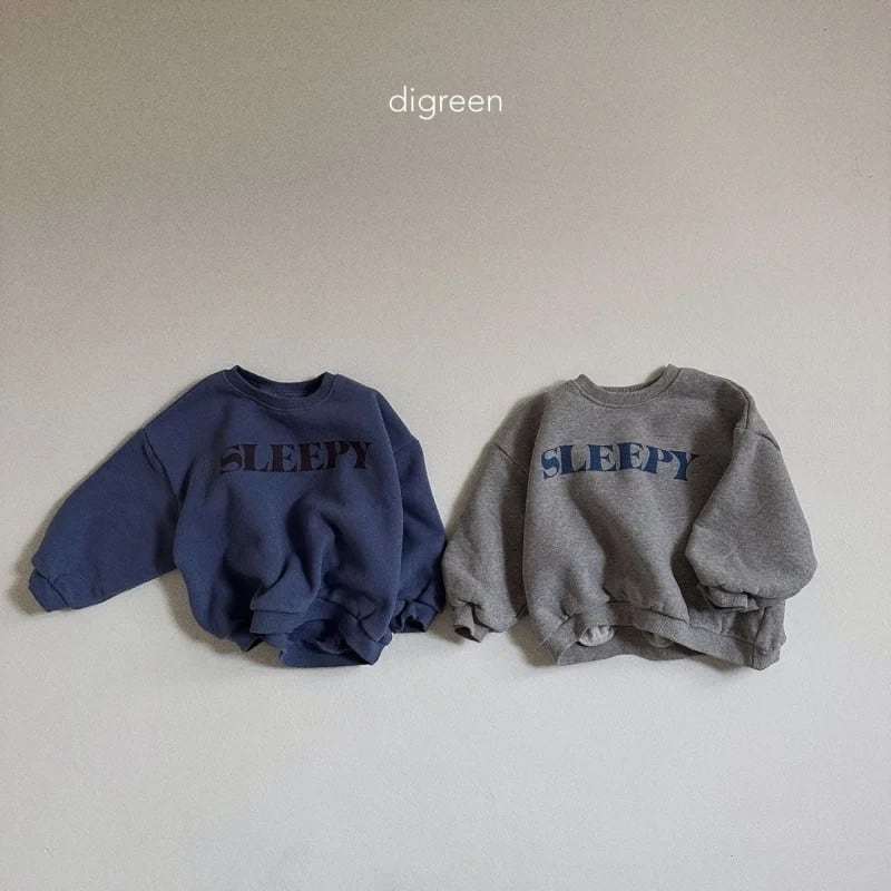 Digreen ディグリーン】 sleepyトレーナー(color:blue)【231101d