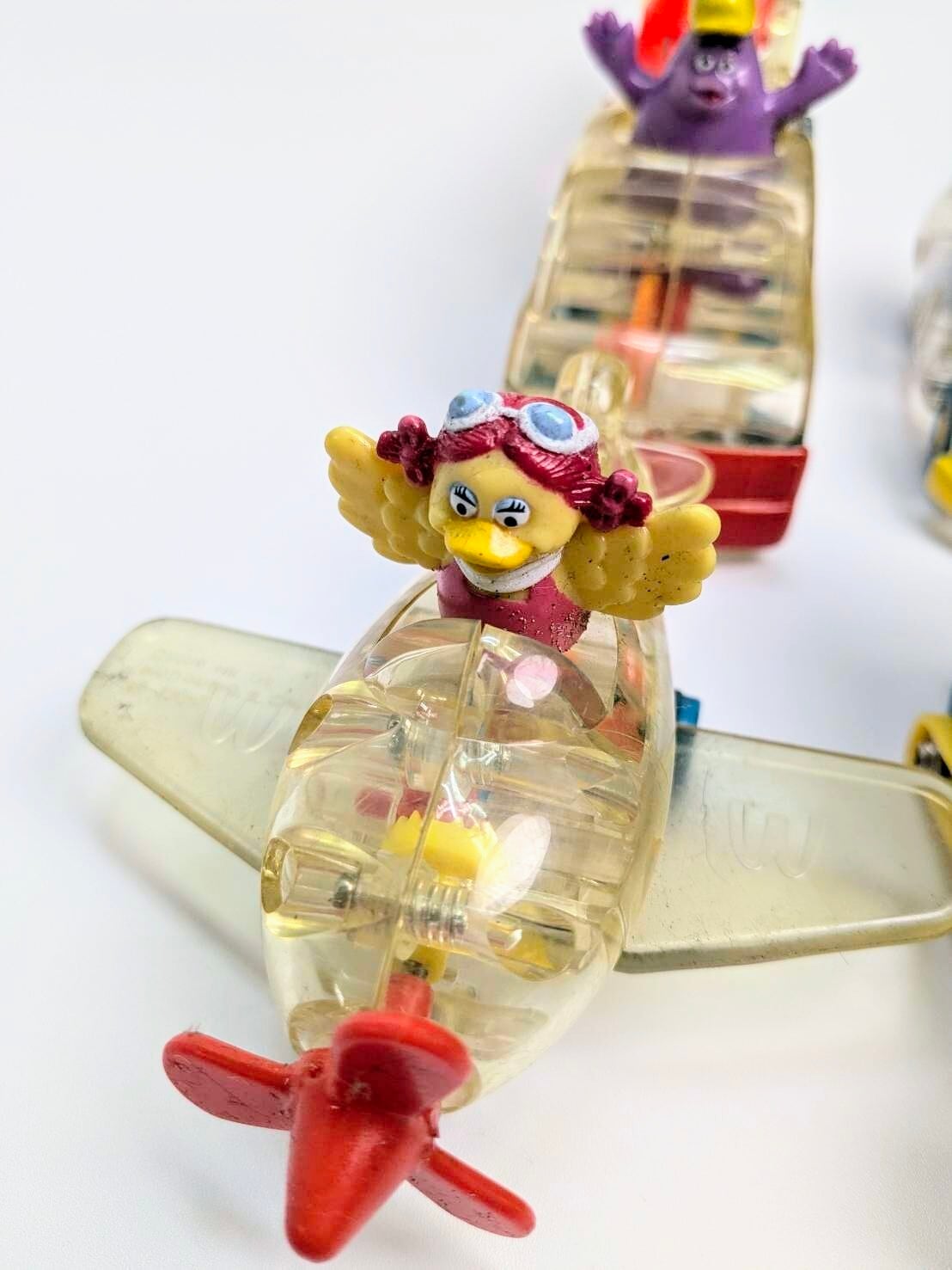 ☆ VINTAGE JUNK ☆ 1996年製 【McDonald マクドナルド】 ハッピーミール  透明ライダー   / 1996 X-Ray Riders Meal Toy 〘VINTAGE ビンテージ〙 〚アメリカン雑貨 アメトイ〛