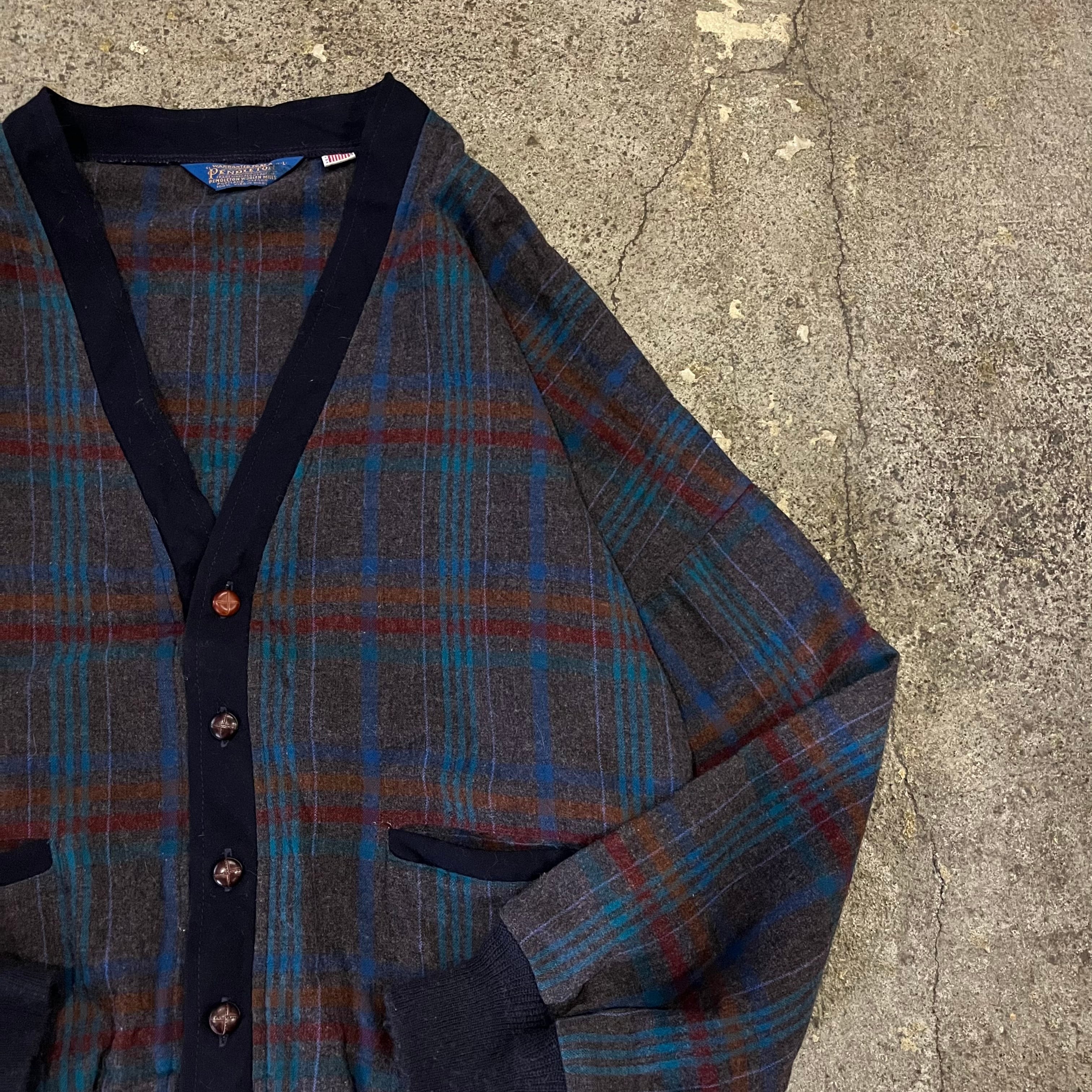 90s Pendleton wool cardigan | What