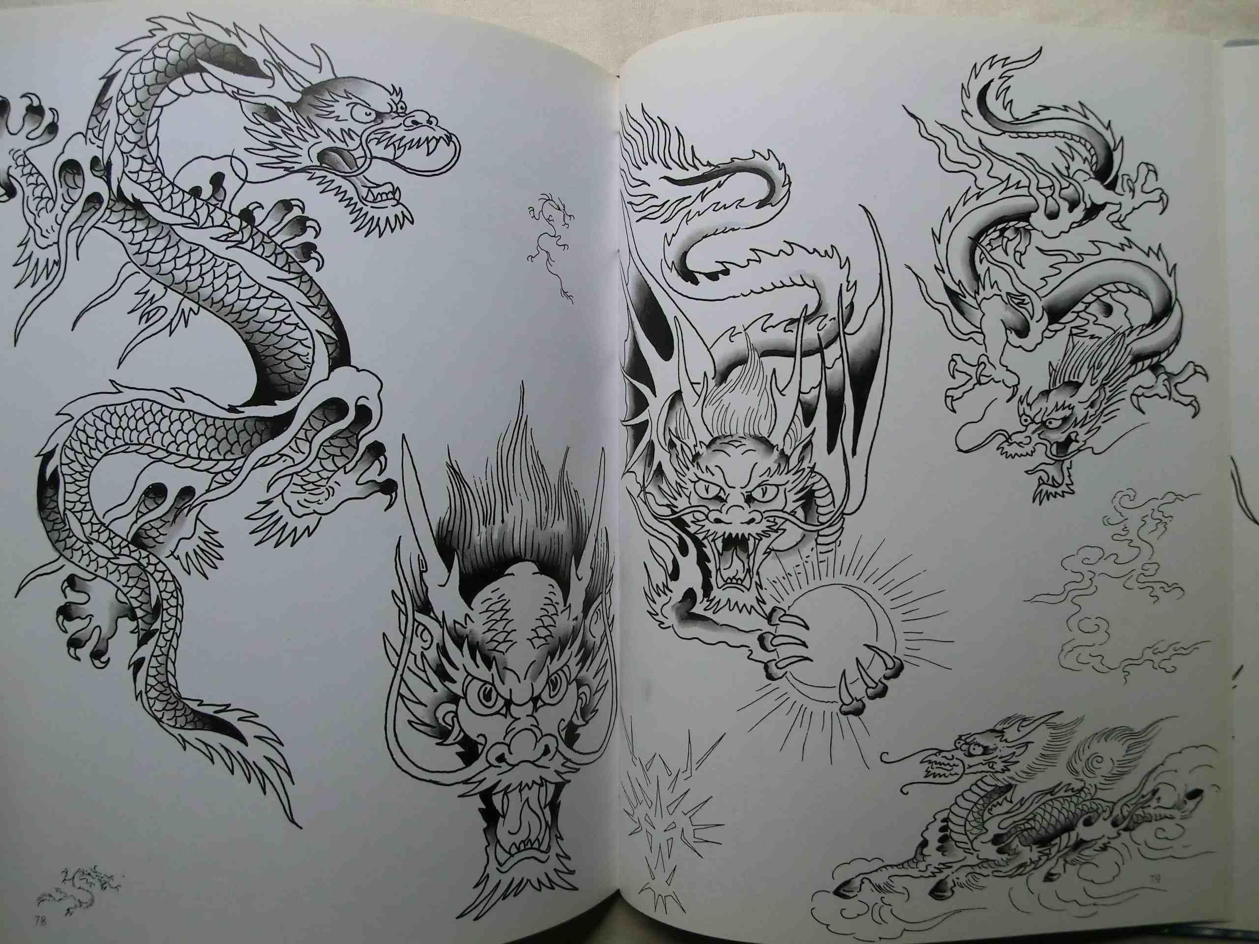ドン・エド・ハーディー タトゥー 龍・ドラゴン デザイン Dragon