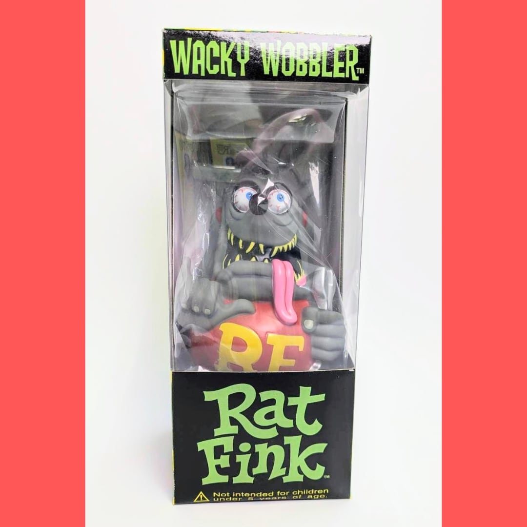 FUNKO【Rat Fink ラットフィンク】 ボビングヘッド GARAGE GRAY FUNKO【Rat Fink ラットフィンク】 ボビングヘッド GARAGE GRAY