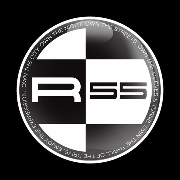 ゴーバッジ(ドーム)（CD0399 - MINI R55） - 画像1