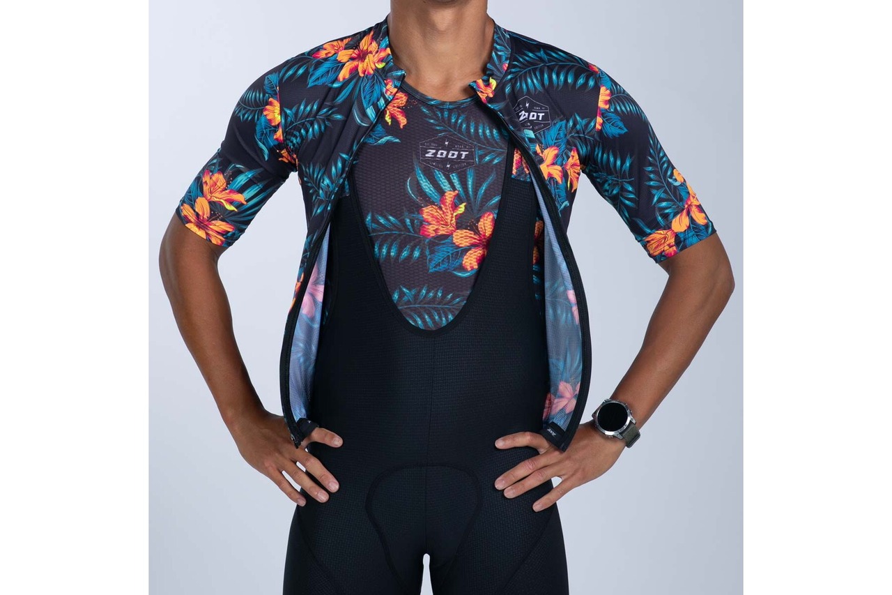 MEN'S CYCLE AERO JERSEY  (Hula) サイクルジャージ　トップス ZMC11086012