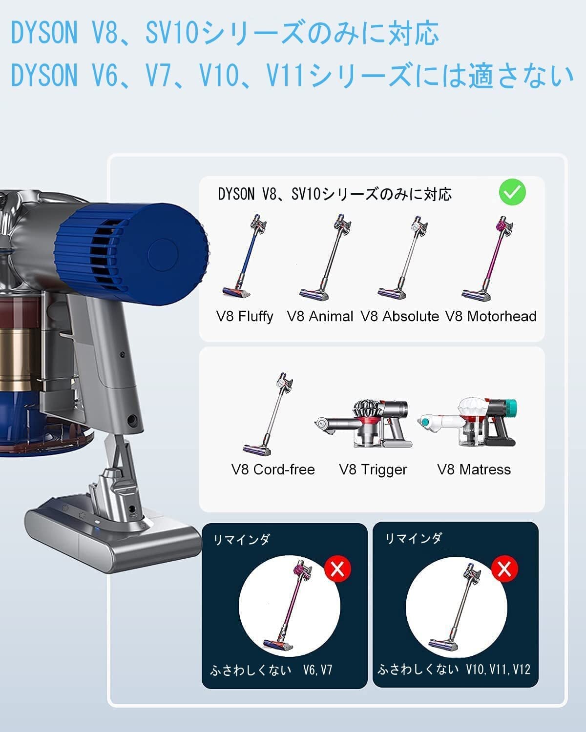 Dyson V10(SV12) Fluffy【バッテリー50分作動】① Dyson V10(SV12) Fluffy【バッテリー50分作動】①