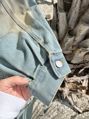 【mapuaコラボパッチ】レディースデニムジャケット ¥8,600(9,460)