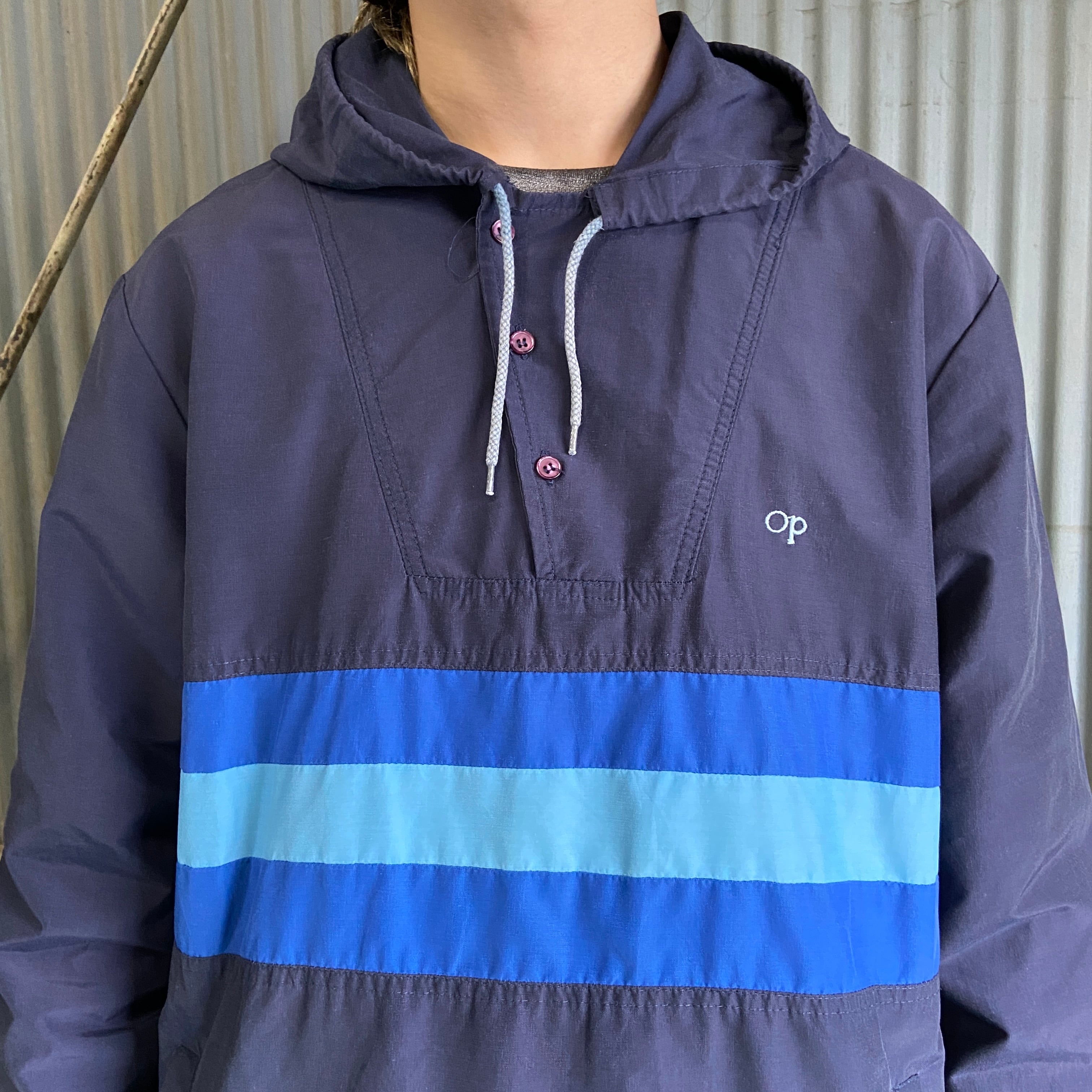 80年代 Op Ocean Pacific オーシャンパシフィック コットン×ナイロン 