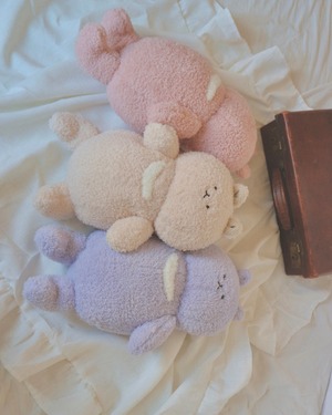 【12月分】等身大￤わぐまBABYのぬいぐるみ(ラベンダー)