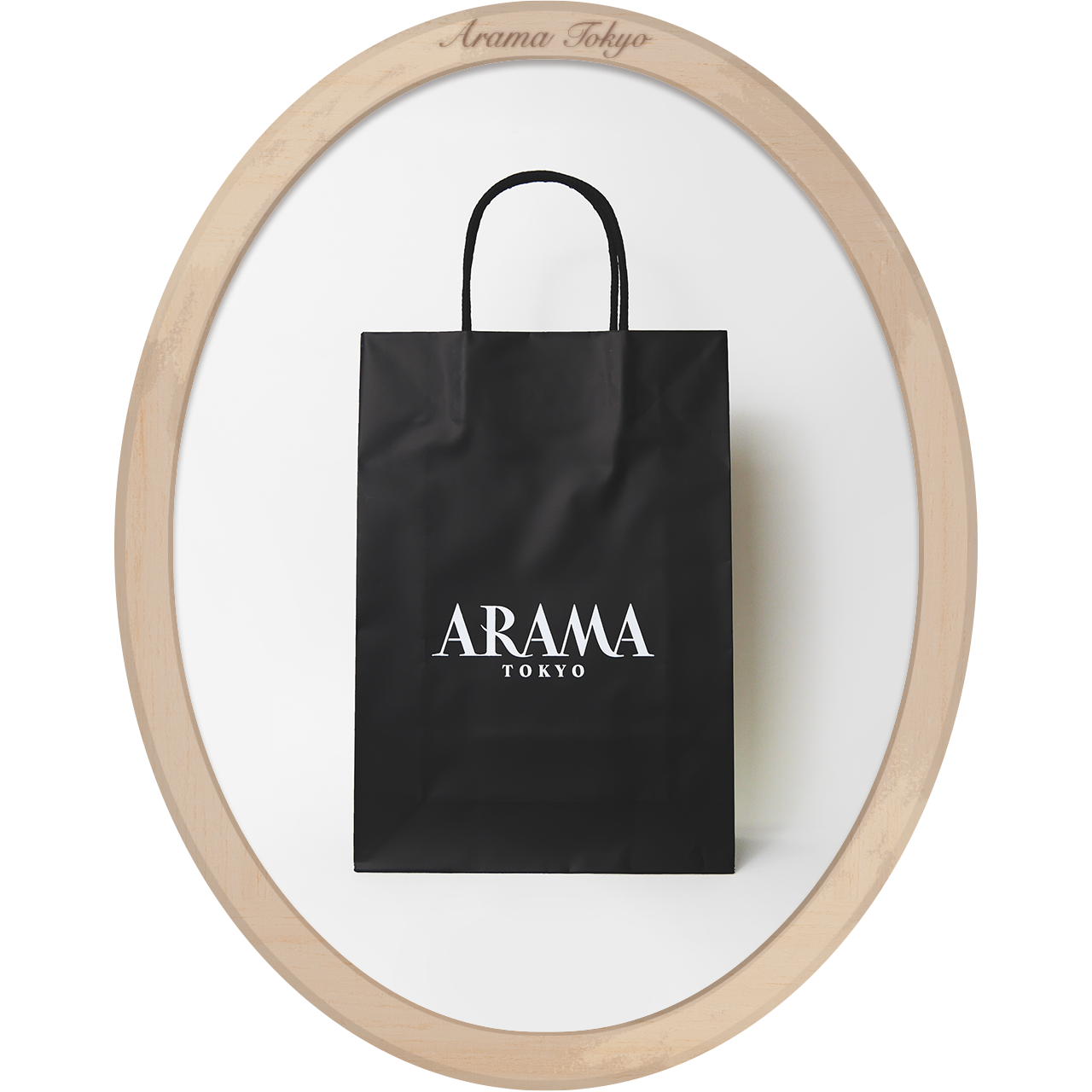 日本製】 ARAMATOKYOアラマトーキョー /ロゴリボンのスカーフ バンダナ 