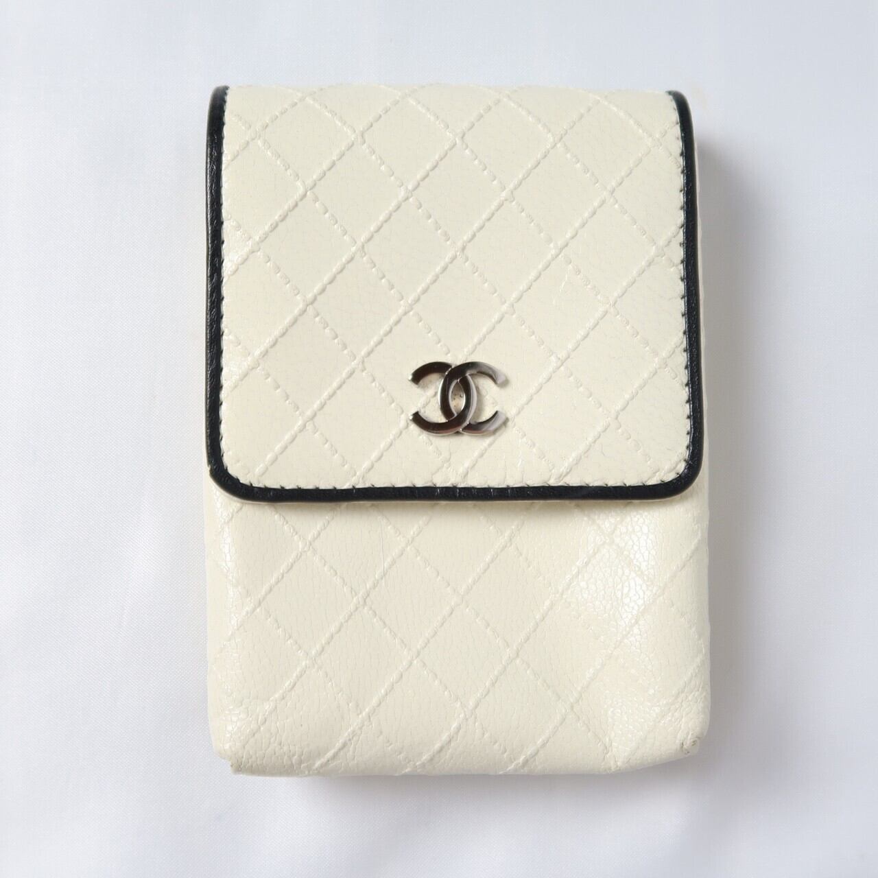 美品!シャネル CHANEL シガレットケースココマークマルチポーチ 387