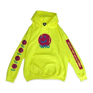 WRU Pullover Hoodie【safety green】