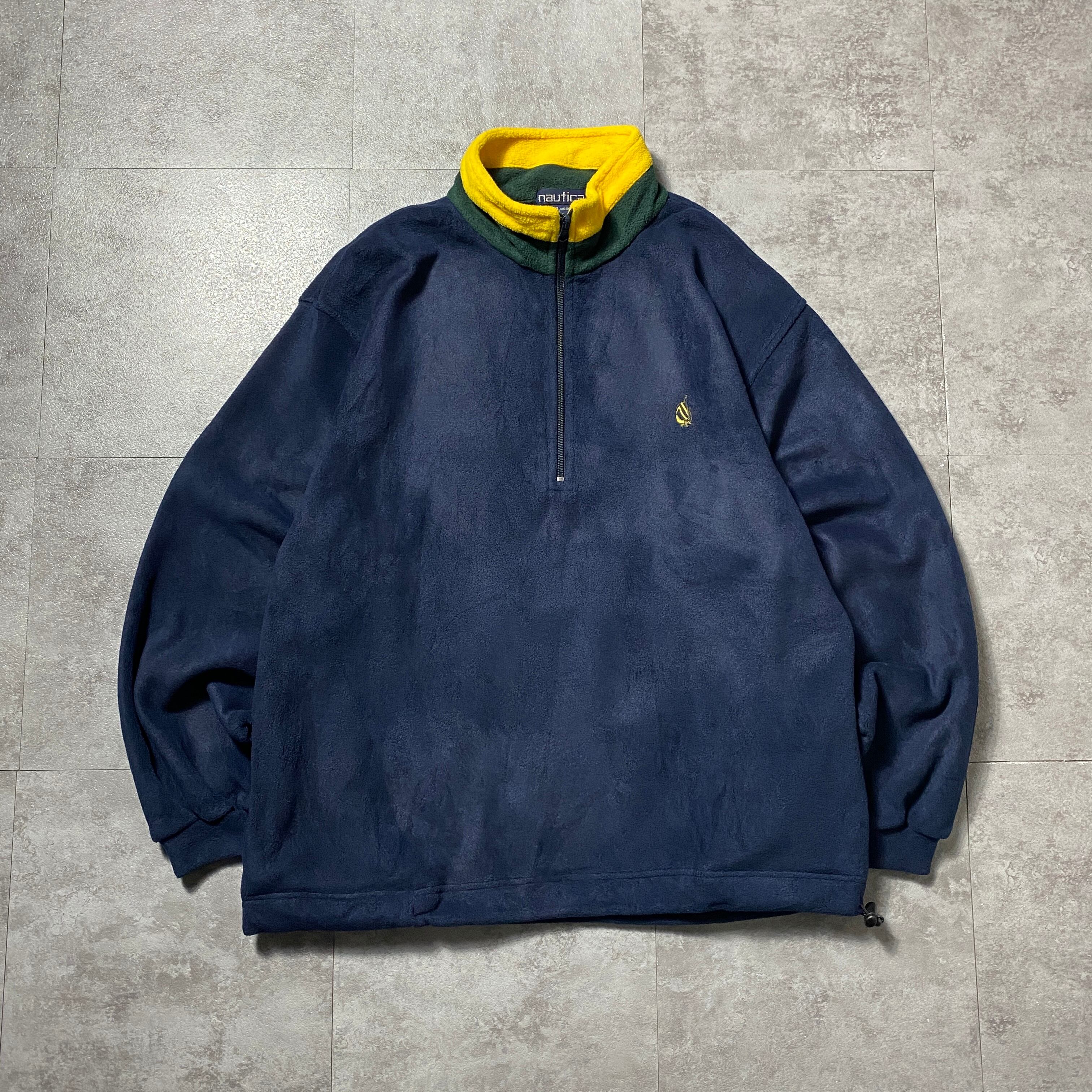 NAUTICA - NAUTICAノーティカハーフジッププルオーバースウェット刺繍 
