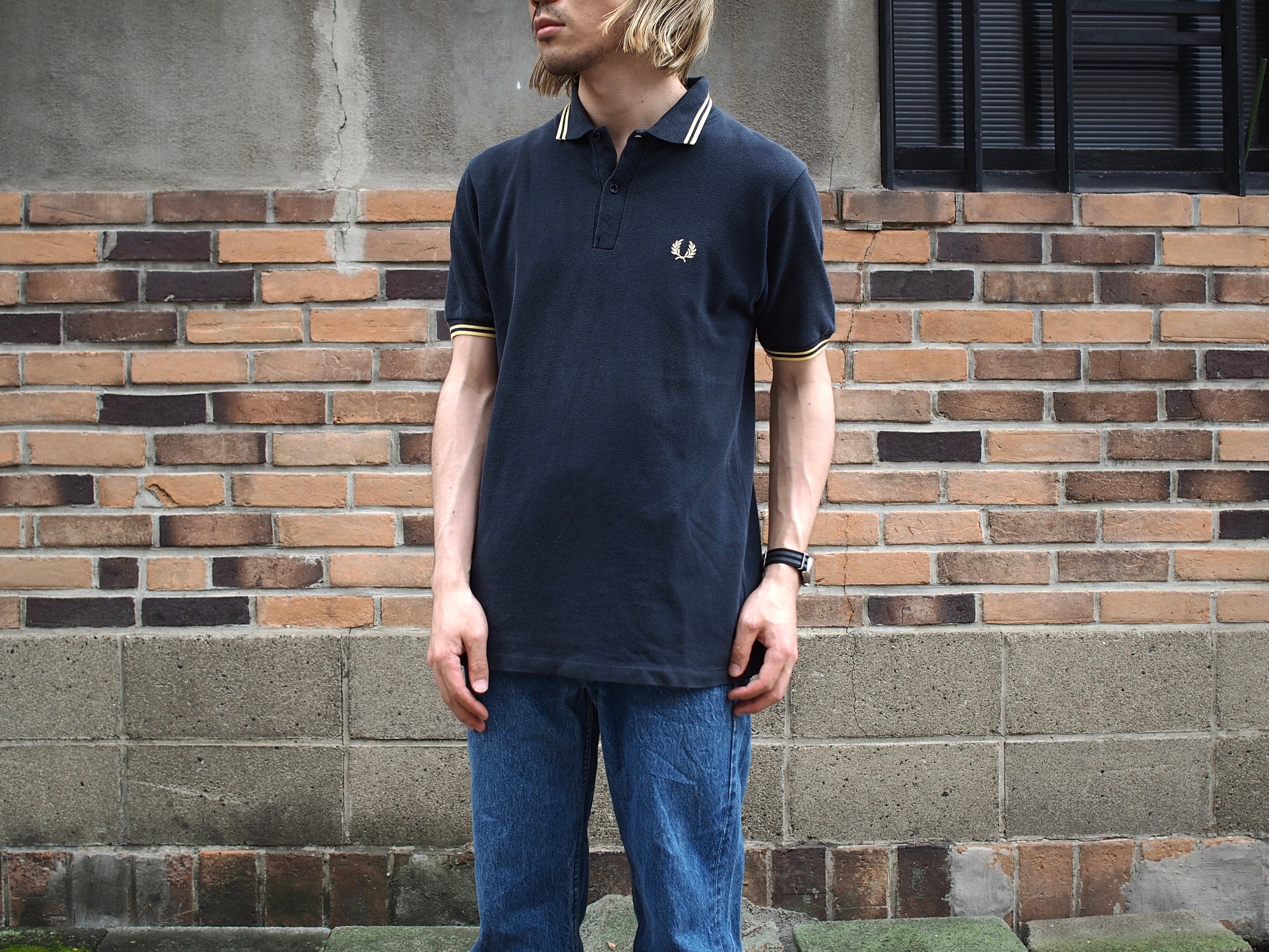 Blur! UK 1990's FRED PERRY M12 Polo Size 40 イングランド製 