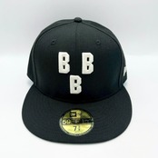 NEW ERA 59FIFTY/5950  NEGRO LEAGUE ニグロリーグ バーミンガム・ブラックバロンズ ブラック [14668139]