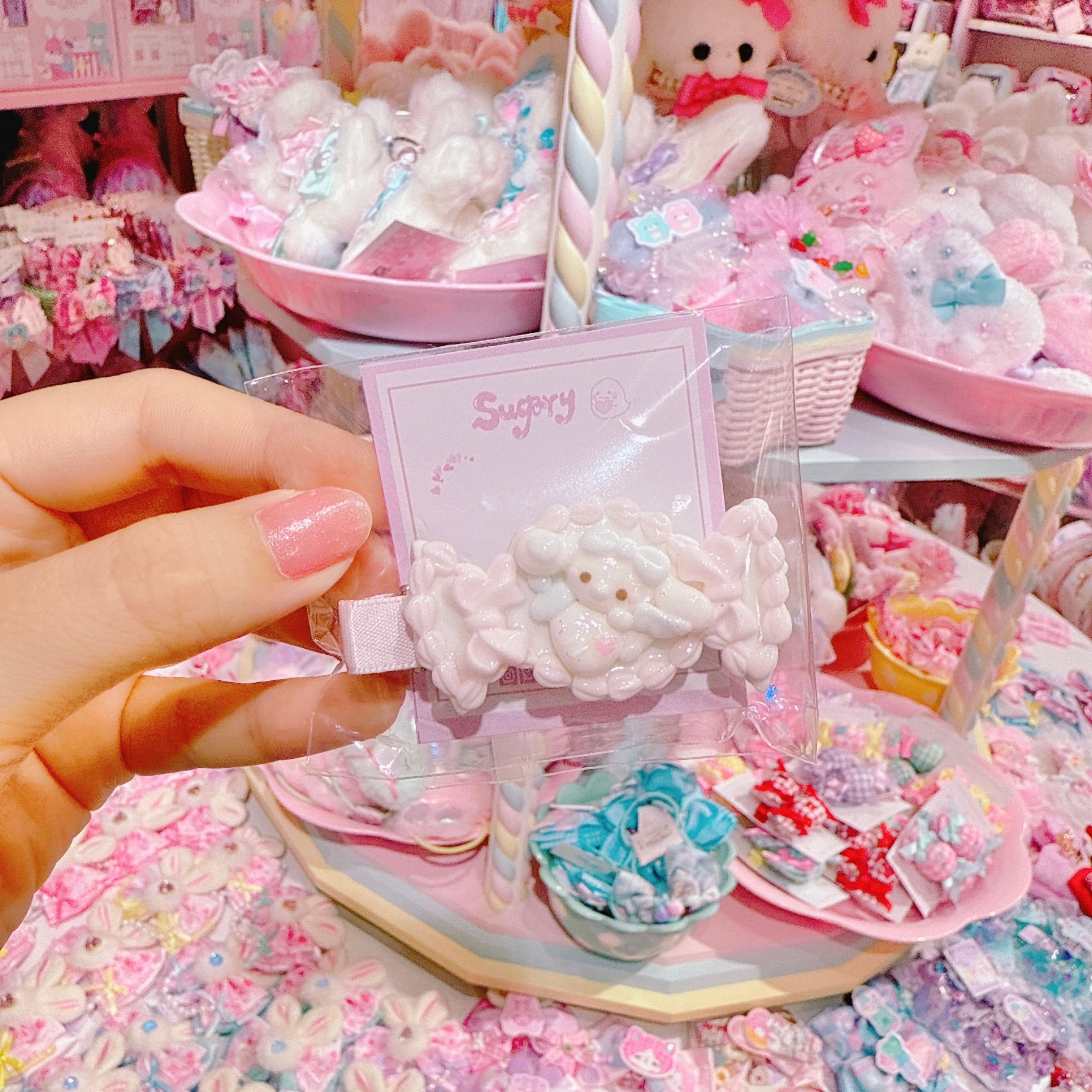 【C9】23-6キャンディヘアクリップ