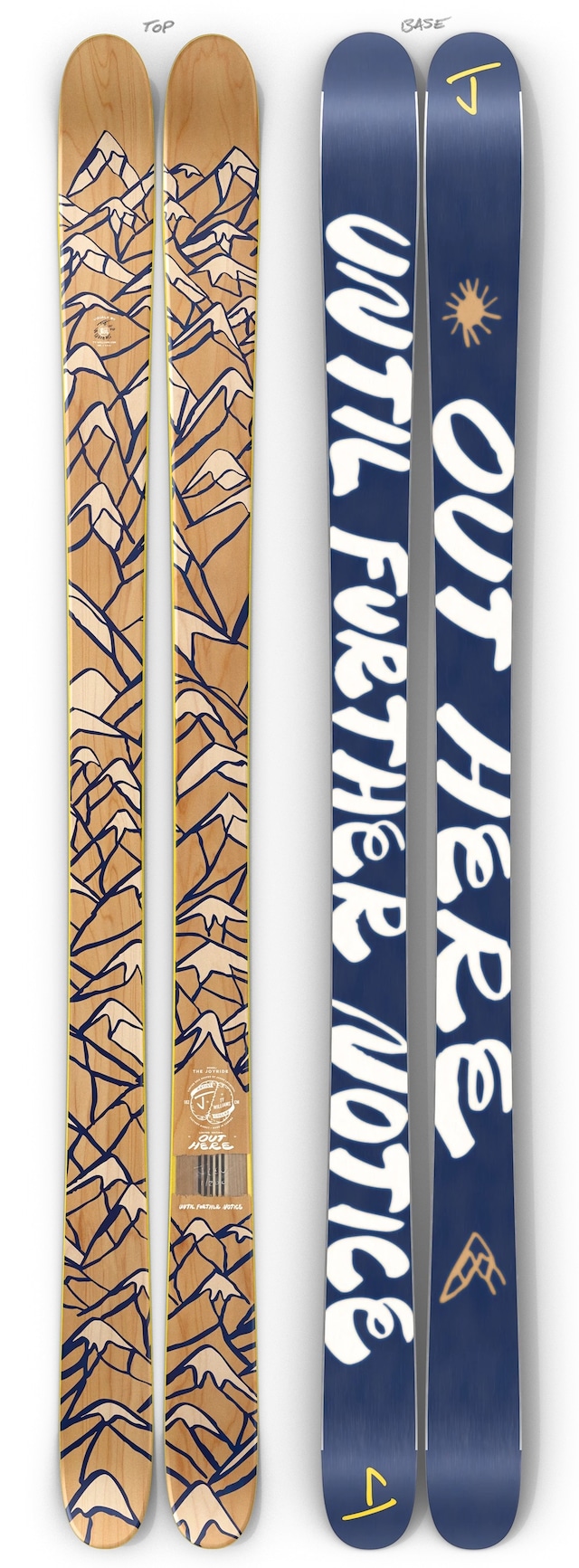 【予約特典つき】J skis ジョイライド 26/27「アウトヒア」Ty Williams x Jコラボ限定版スキー