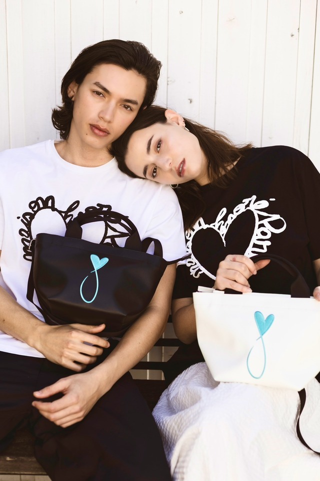 Tiphanie Shoulder / Bag / Black x Blue