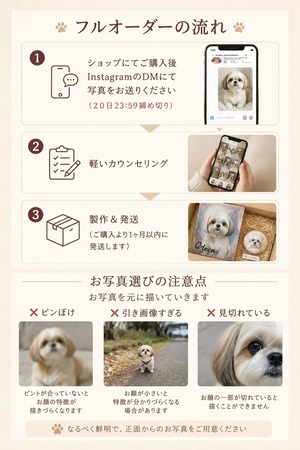 【受注生産】うちの子iPhoneケース【オーダーカスタム】