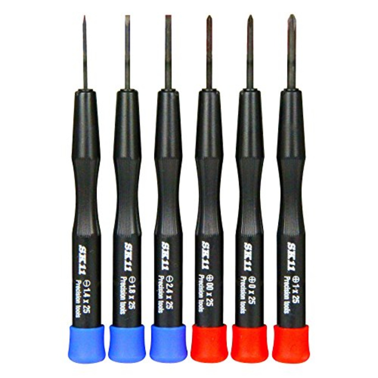 SK11(エスケー11) 精密ドライバーセット 6本組 +00・+0・+1/-1.4・-1.8・-2.4 EPS-510