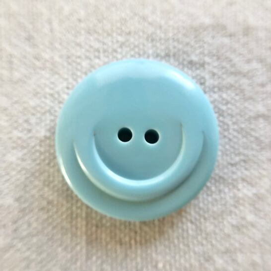 イタリア スカイブルー×ハーフカーブ2穴 25㎜