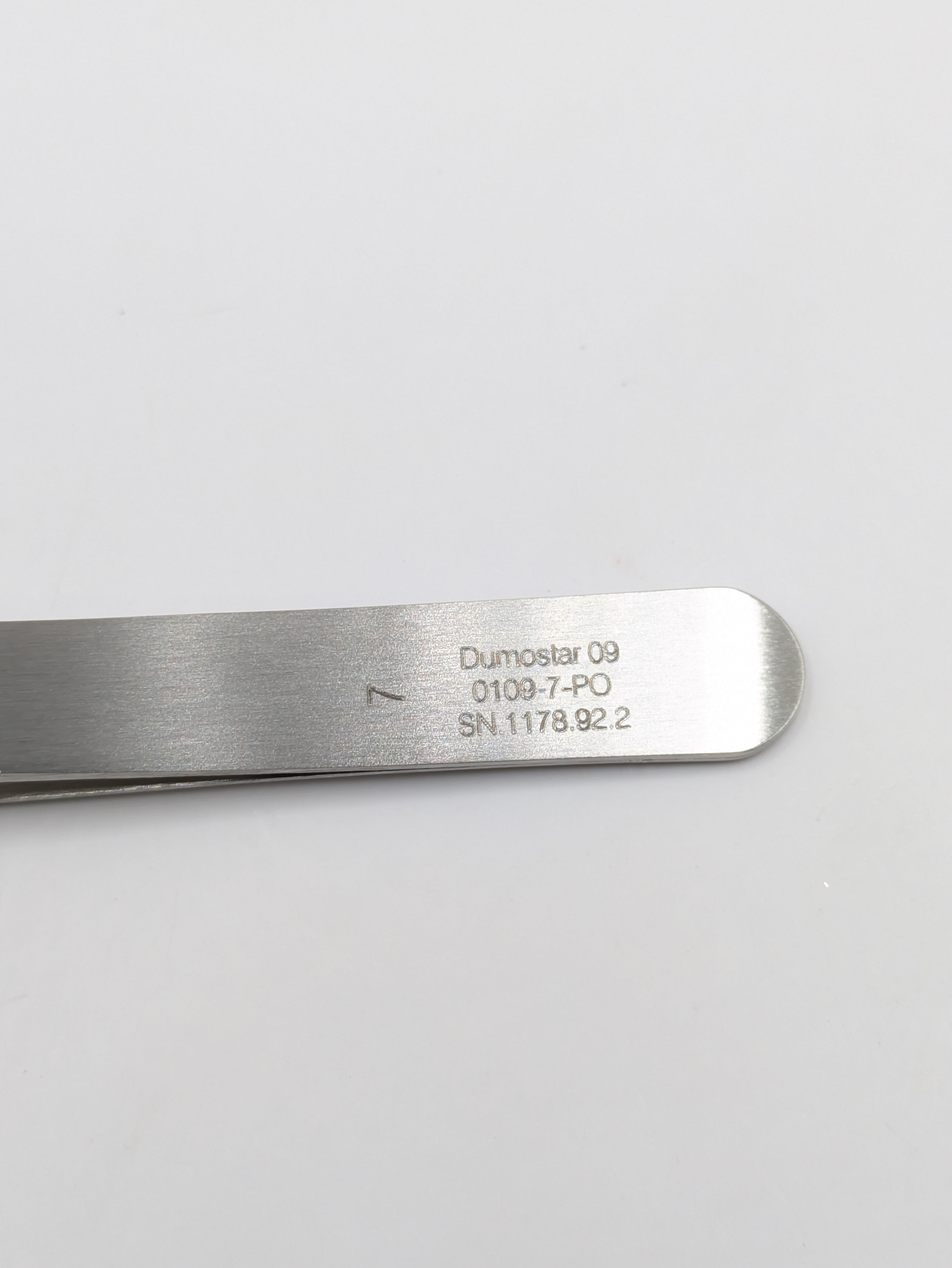 0109-7-PO Dumont DUMOSTER No.7 ピンセット | 三宝 ～時計工具・彫金