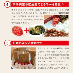 博多名物とんこつカレー 8個入（冷凍）