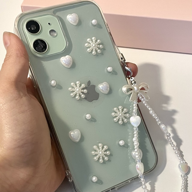 [ELROY] love snow phonecase 正規品 韓国ブランド 韓国代行 韓国通販 韓国ファッション iPhoneケース