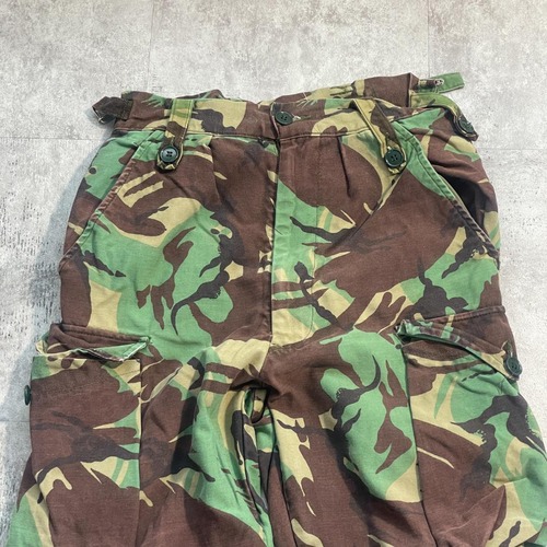60-80s イギリス軍 実物 DPMカモ フィールドパンツ w27 詳細写真2