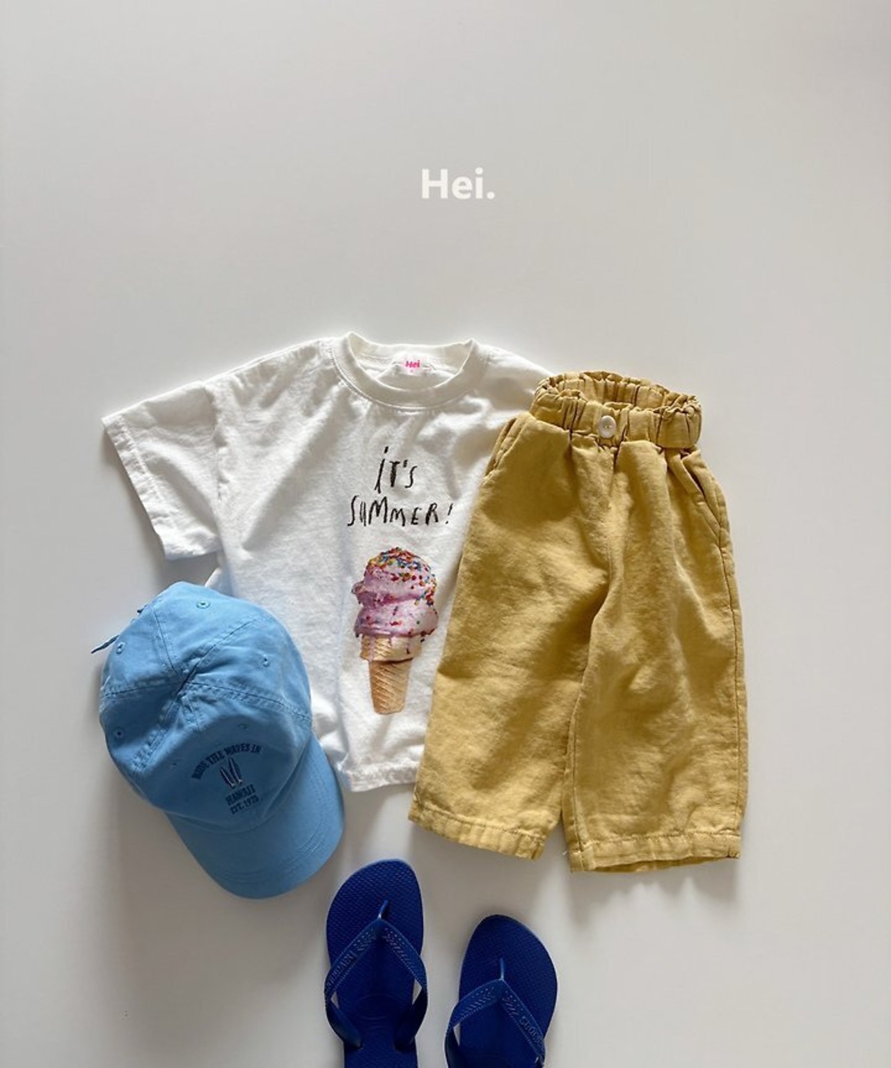 【取寄/韓国直送】Hei 26/SM (Mom)アイスクリームTシャツ |夏服|韓国子供服