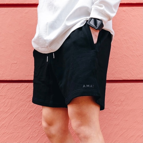 "FLEX" Wide Shorts (Black)