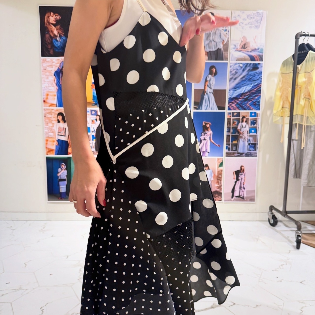 アウラアイラ AULA AILA COMBINATION CAMI DRESS