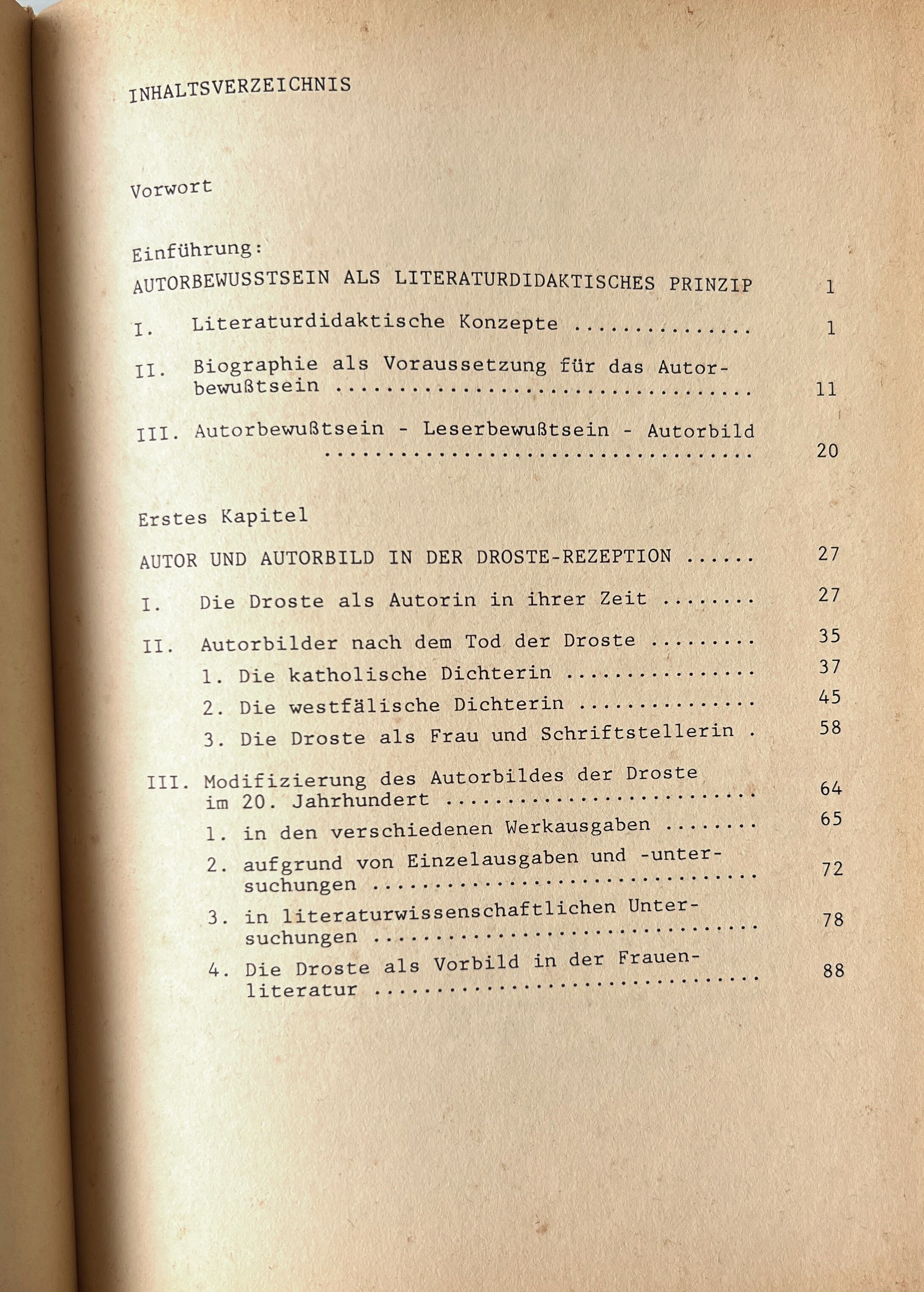Das Autorbewusstsein Annette von Droste-Huelshoffs <Europaeische Hochschulschriften> / Monika Salmen / Peter Lang