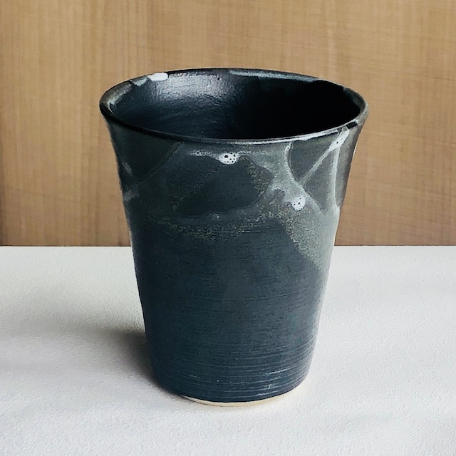 陶カップ（黒マット）2