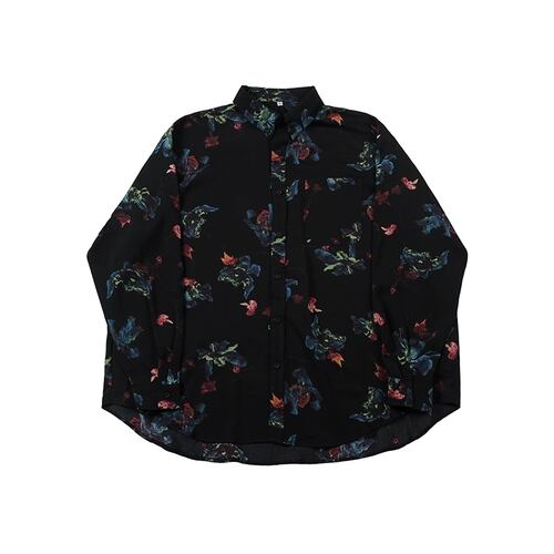 レトロフラワークラシカルシャツ vi1331