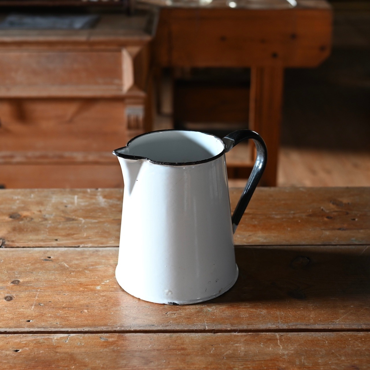 Enamel Jag / エナメル ジャグ〈 琺瑯・ホーロー・店舗什器・アンティーク ・ ヴィンテージ 〉113827