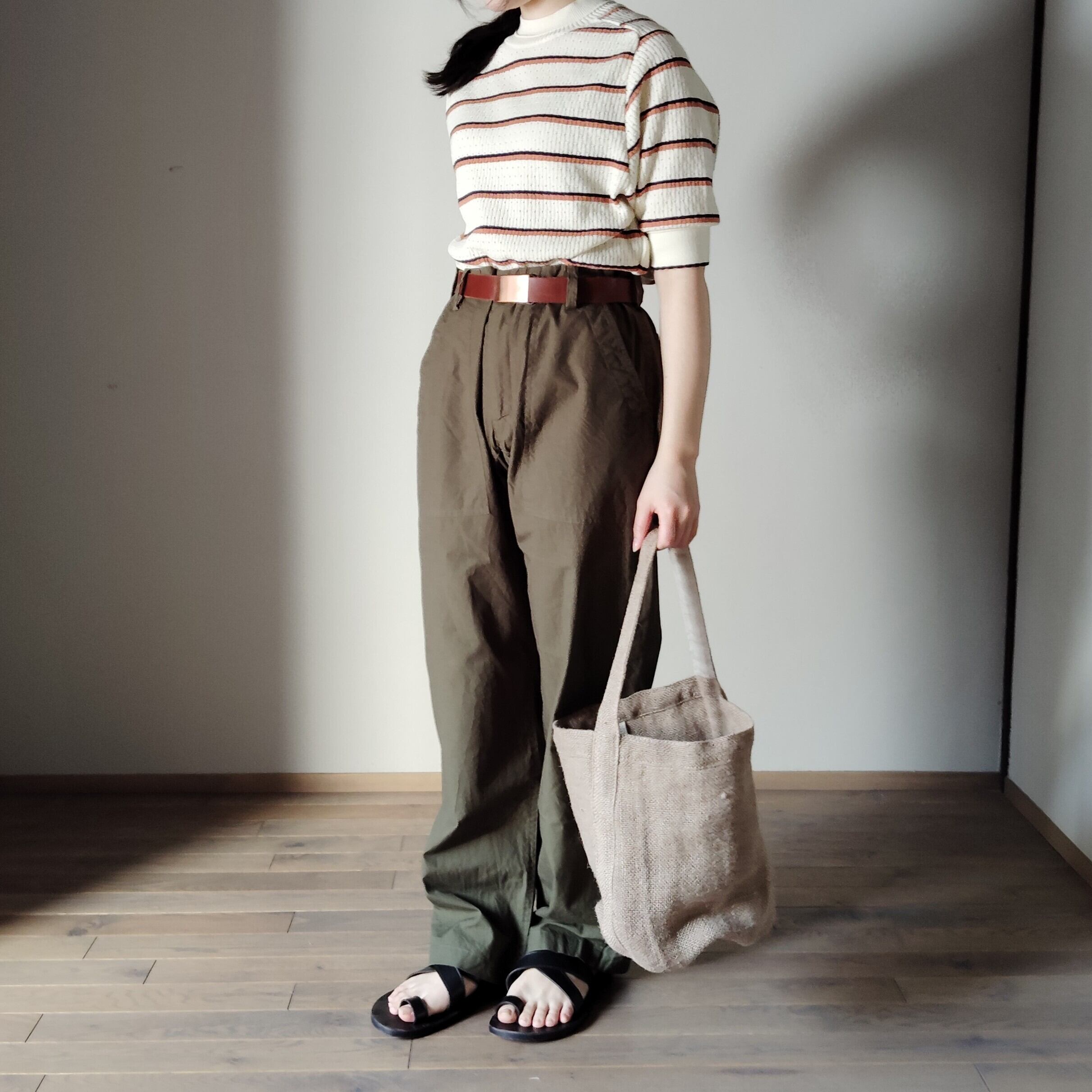 YAECA／ヤエカ JUTE BAG ジュートバッグ #43061911 | Routes*Roots
