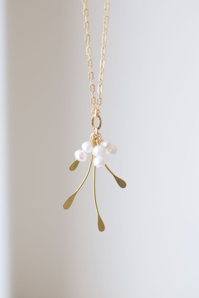 a.g.t.a.m.（アグタン）　淡水パールのネックレス