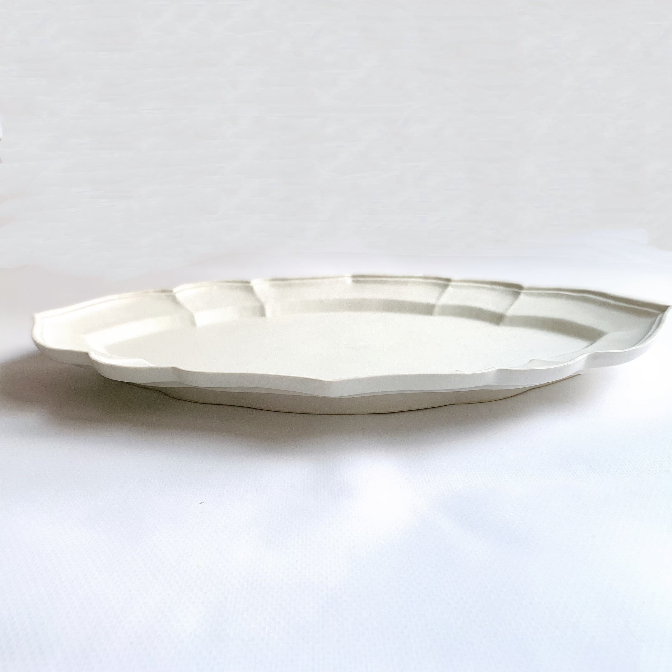 臼杵焼 オーバル皿L | Floraison Table フロレゾンテーブル