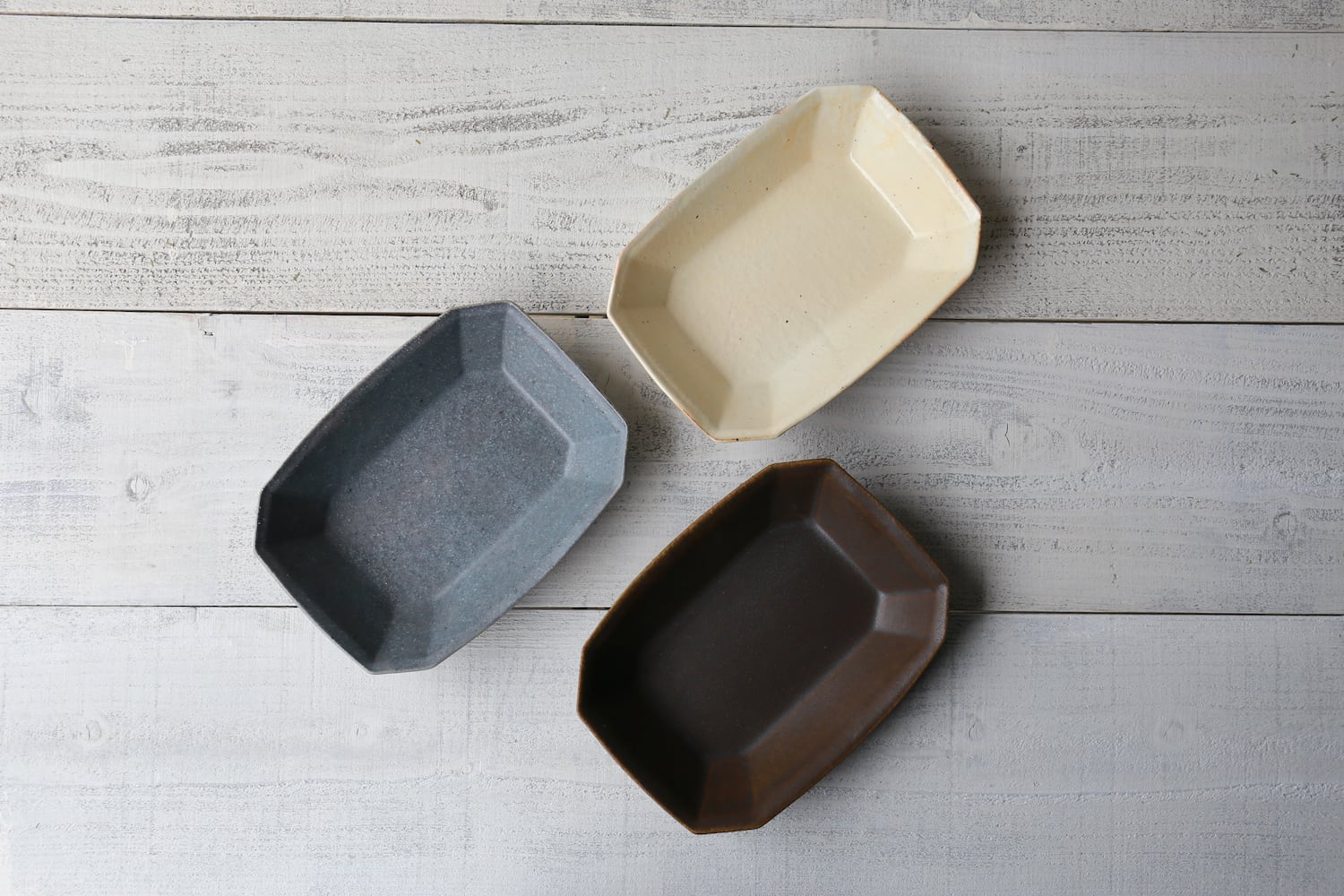 鉄散 八角深鉢 小 | 古谷製陶所