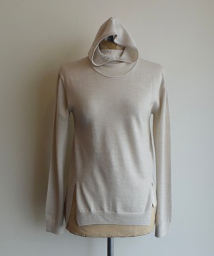 Little $uzie/ls34399K Extra Fine Wool Hooded Knit(Ivory)