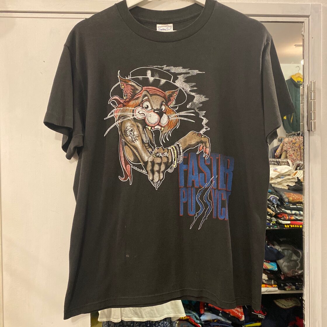 ビンテージ 80年代 FASTER PUSSYCAT TOUR Tシャツ | PAY ID