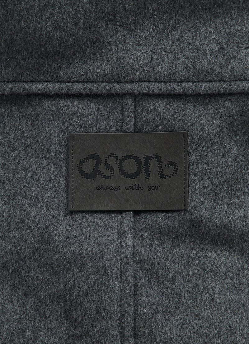 as”on] DUMBO WOOL JACKET / GRAY 正規品 韓国ブランド 韓国通販 韓国