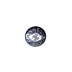 【VINTAGE CHANEL BUTTON】ブラックメタル ミニボタン 9mm