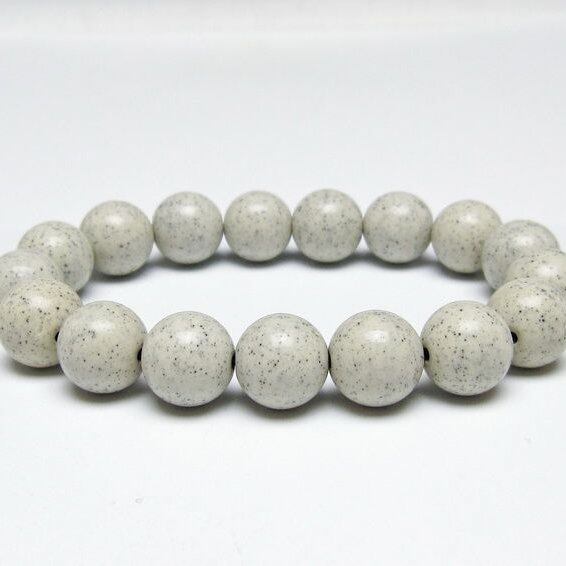 北投石 ブレスレット 12mm 一点物 メール便可 111-50132