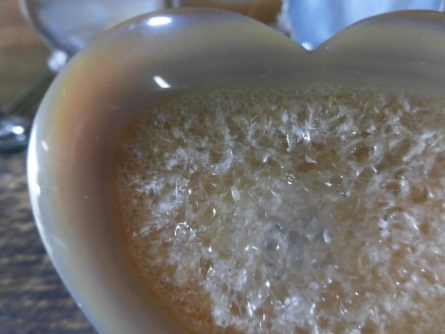 【瑪瑙カービング】　ハート瑪瑙　no.3