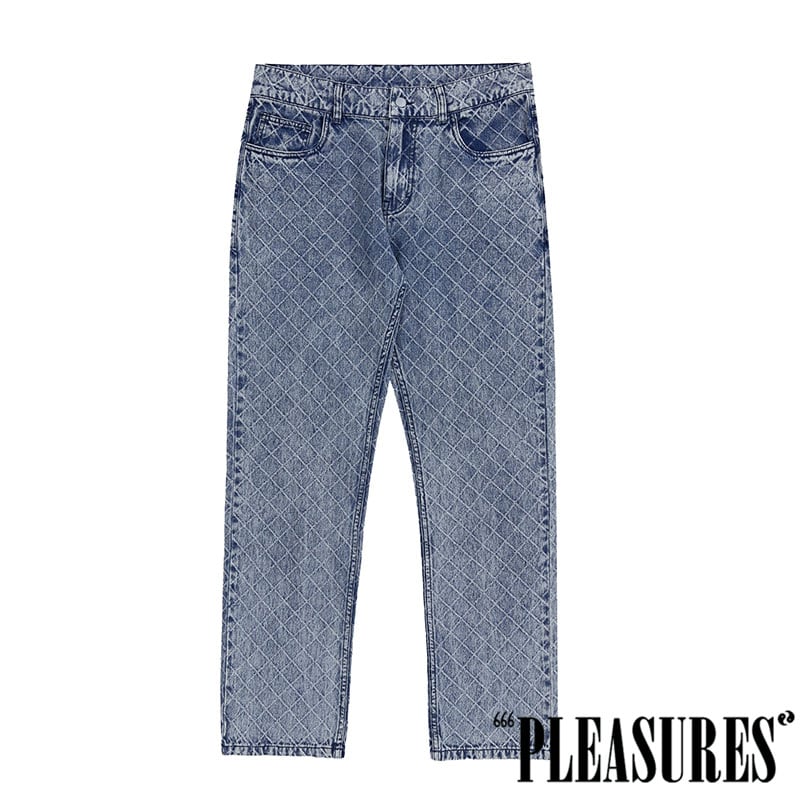 【PLEASURES/プレジャーズ】INGRESS 5 POCKET DENIM デニムパンツ / WASHED INDIGO | AnKnOWn LAB powered by BASE