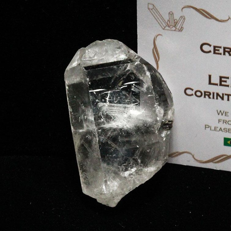 レムリアンシード 水晶 原石 ファントム ブラジル ミナスジェライス州 コリント産 証明書付属 一点物 おまかせ便 271-315