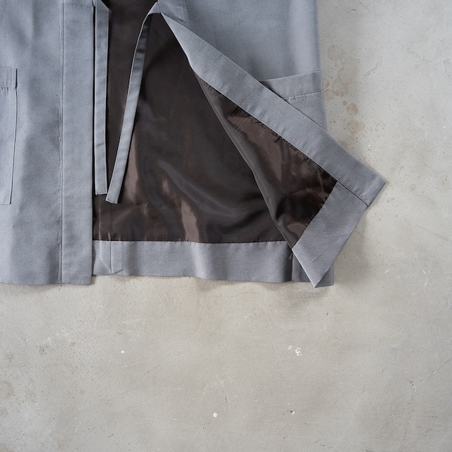 unknown used Silk wool Sleeve less HANTEN