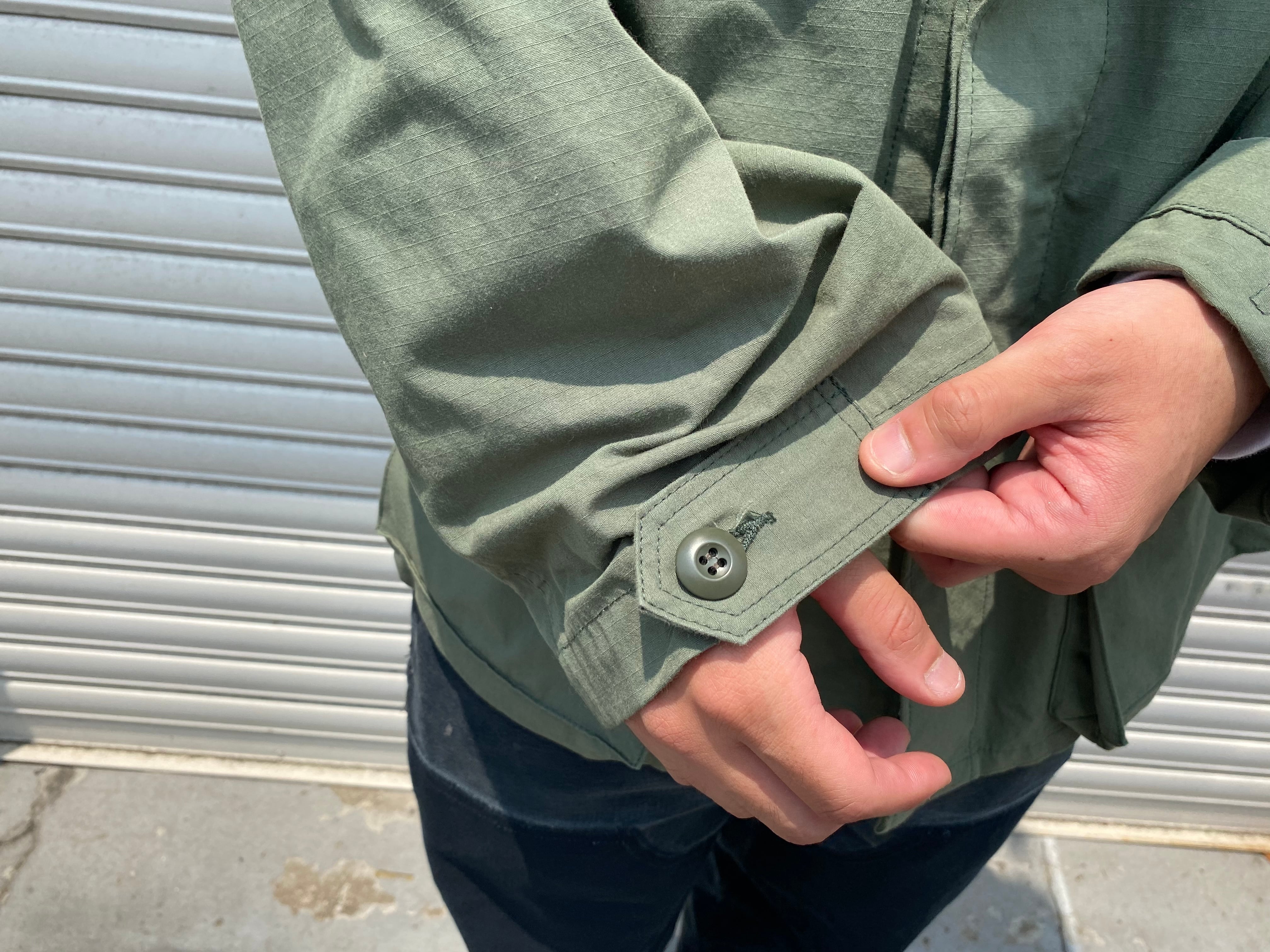WTAPS 21SS WMILL-LS 01 / LS / NYCO. RIPSTOP OLIVE DRAB LARGE 